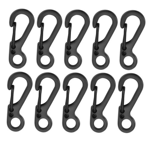 10pcs mini carabiner clip - 10pcs,