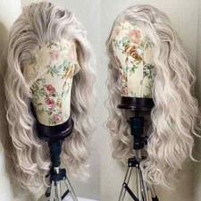 Silvery Grey Wigs Heat