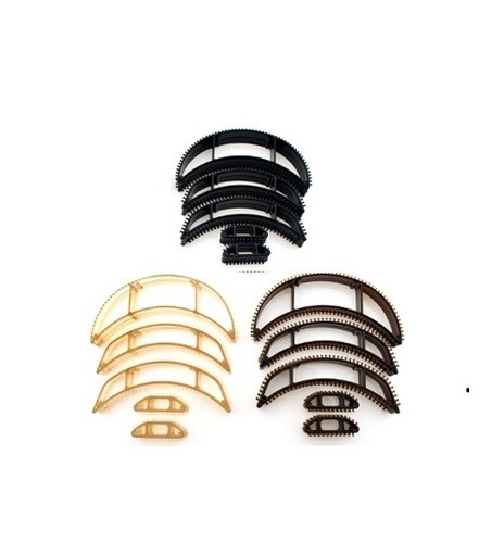 5pc bumpit hair clip set - hair,