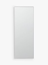 John Lewis Scandi Metal Frame Rectangular Hall Mirror 122 x 46cm (Defect] B+