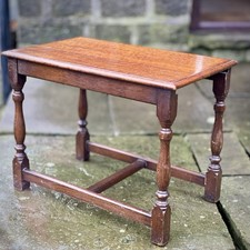 Small Oak Side Table Solid