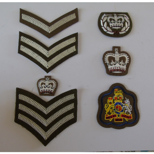 Lot british army - army, rank