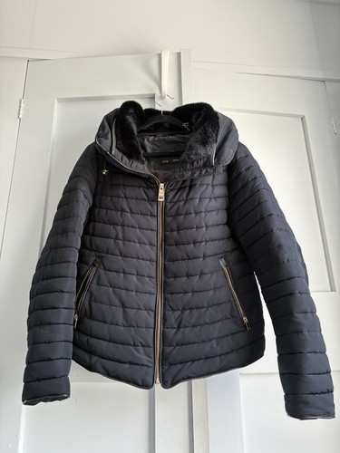 Zara black puffer jacket - zara,
