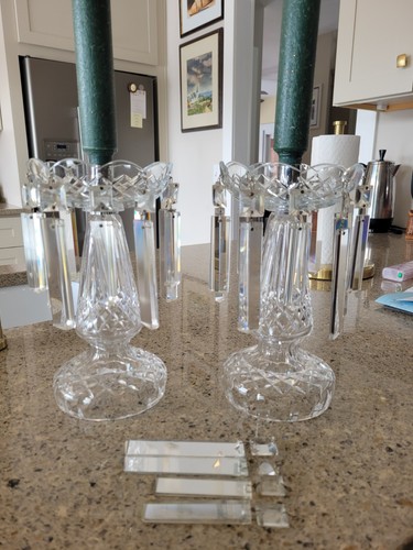 Pair vintage waterford - pair,