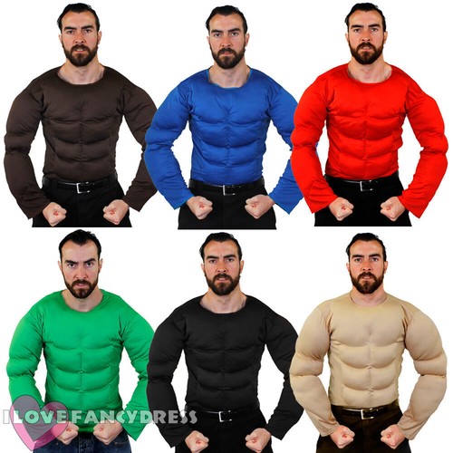 Mens padded muscle - mens, top