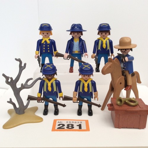 Playmobil western civil war - playmobil,