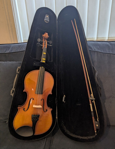 Acoustic violin brown - 1/2,