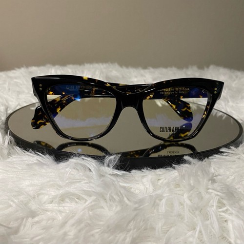 Cutler and gross eyeglasses - and,