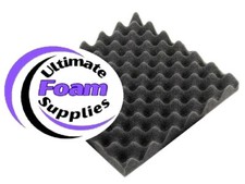 Acoustic Foam Wall Tile 305mm x 305mm x 40mm Egg Box Profile soundproofing Foam