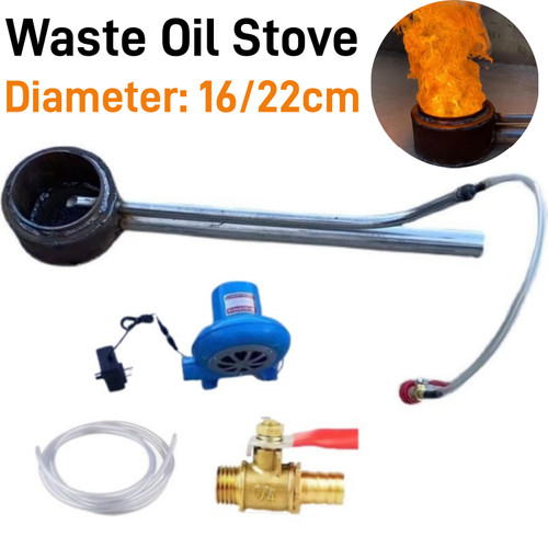 Outdoors waste oil burner - oil,