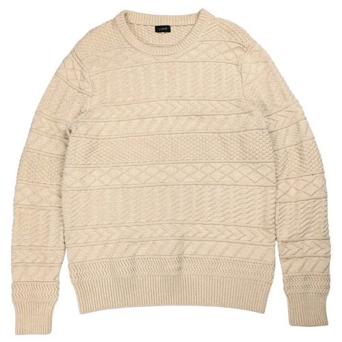Crew guernsey stitch - j,