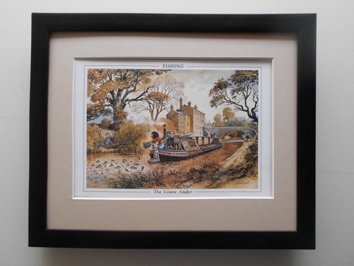 Norman thelwell fishing - norman, print