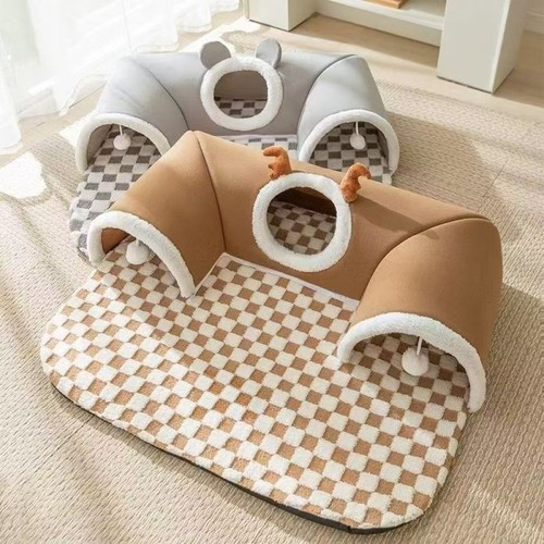 Cat tunnel bed for indoor - for, cats