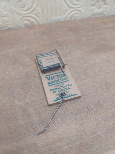Vintage victor mouse trap - vintage, "victor"