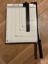 HEAVY DUTY PROFESSIONAL A4 PAPER GUILLOTINE CUTTER TRIMMER MACHINE HOME OFFICE