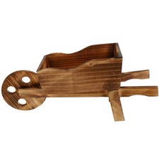  Decorative Planter Pot Garden Wagon Plants Small Wheelbarrow Table