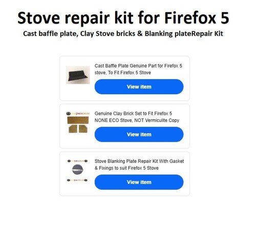 Firefox stove repair - firefox,
