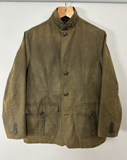 Barbour Lutz Wax Jacket, Olive