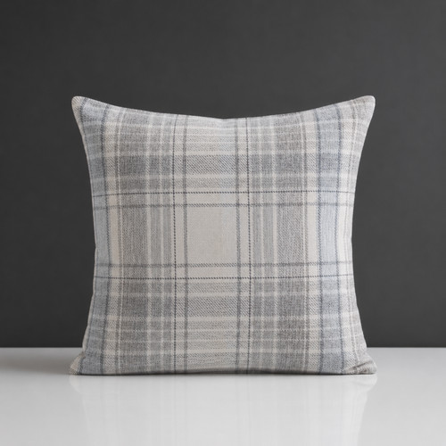 Luxury grey tartan checked - grey,