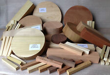 Woodturning Blanks Selection Box - Mixed Species Bowl & Square Wood Turning Gift
