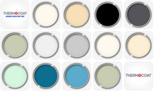 THERMOCOAT Quick Dry Masonry Paint Matt Finish All 14 Colours Available