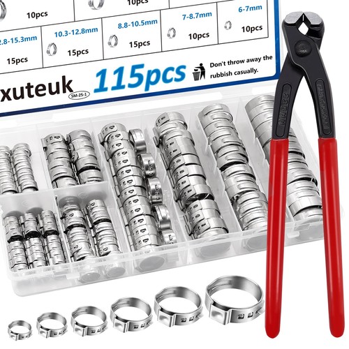 115pcs 6mm single ear - 6-28.6mm,
