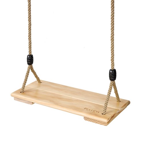 Wooden swing seat - seat, hanging