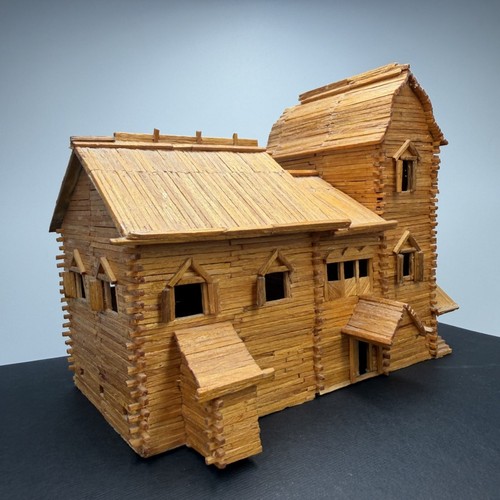 Vintage handmade matchstick - vintage,