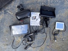 Job Lot Motorcycle Sat Nav Navigation System Including Apple Play