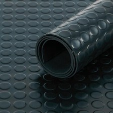 Rubber Matting Flooring  Mezzanine Garage Gym Industrial Heavy Duty Coin Pattern