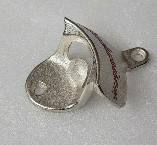 Wall mounted bottle - mounted, opener