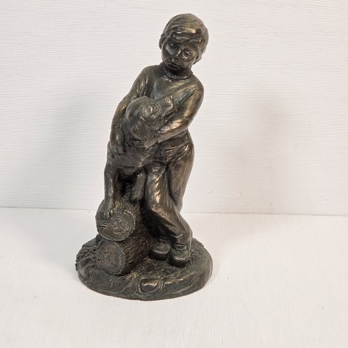 Heredities bronze cold cast - cold,