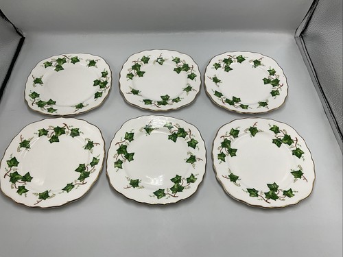 Colclough ivy leaf - 6x, bone