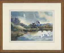Robert Goldsmith - 20th Century Watercolour, Landscape near Cranham II