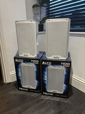 Alto TS208  Pair White Speakers