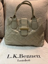 LK Bennett Quilted Patent
