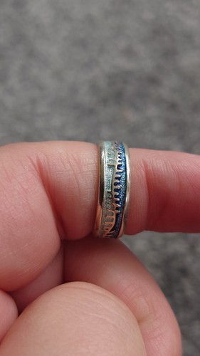 Sheila fleet blue enamel ring - fleet,