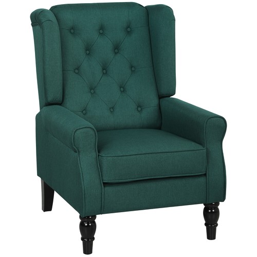 Homcom accent chair wingback - accent,