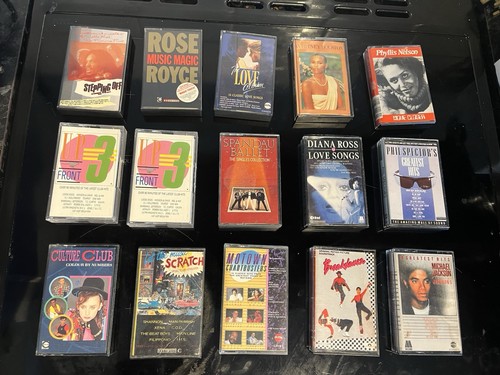 Vintage cassette tapes - cassette, bundle