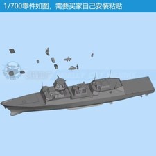  1/700/1250  Norway Nansen class frigate resin white Model Kit