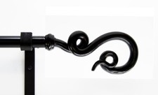 Wrought Iron Curtain Poles