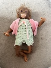 Ashton Drake Galleries Monkey Doll Clementine Needs A Cuddle Linda Murray
