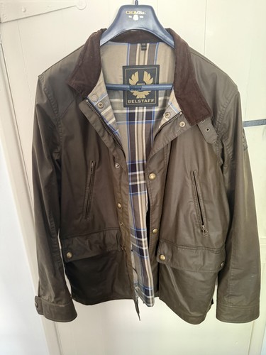 Belstaff olive green - belstaff, waxed