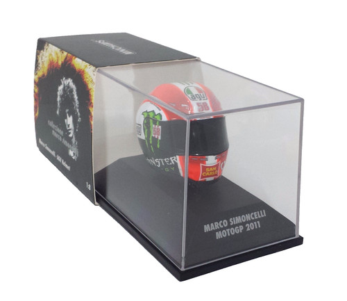 Minichamps agv helmet model - helmet,