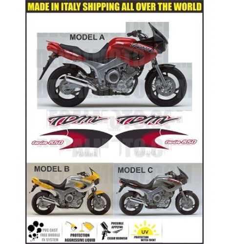 Stickers tdm 850 1997 set - tdm,