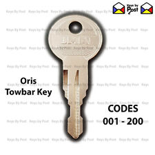 ORIS TOWBAR KEY CUT TO CODE
