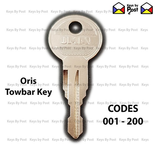 Oris towbar key - cut, code