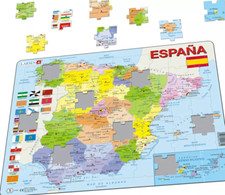 Political Map of Spain/ Espana