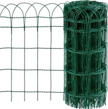 Green PVC Coated Garden Border