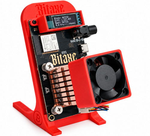 Bitaxe gamma 601 - gamma, red